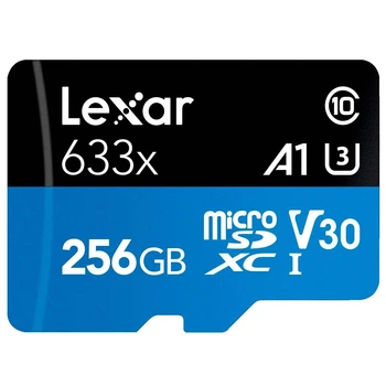 Карта памяти LEXAR MICRO SDXC 256GB UHS-I W/ADAPTER (LSDMI256BB633A)