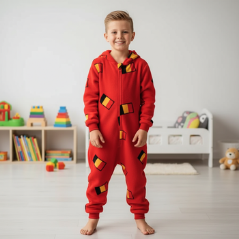 Детский кигуруми Lidl р. 110-116/4-6 лет для мальчиков красный