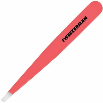 Пинцет для бровей Tweezerman Slant Tweezer Geranium (9 см)