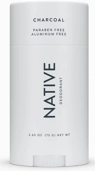 Дезодорант органический Native Deodorant Charcoal с бергамотом и белыми древесными акцентами 75 гр