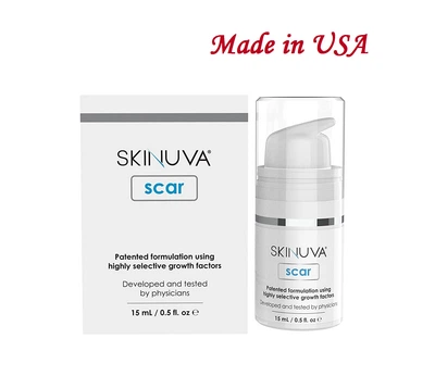 Крем від шрамів з факторами росту Skinuva Next Generation Scar Cream 15 мл