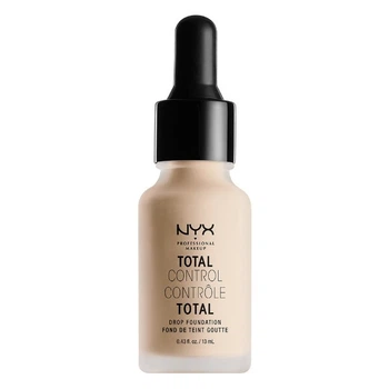 Стойкая тональная основа NYX Cosmetics Total Control Drop Foundation (13 мл) Alabaster (TCDF02)
