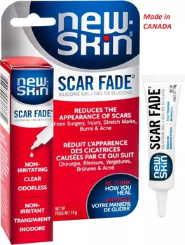 Силіконовий гель від рубців і шрамів New Skin Scar Fade (15 гр) Made in Canada