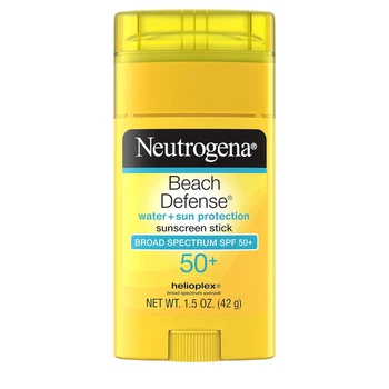Водостойкий солнцезащитный стик Neutrogena Beach Defense с SPF 50+ (42 гр)