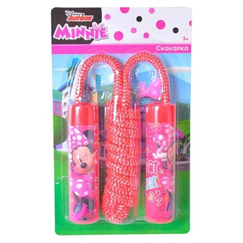 Скакалка Минни Маус 2.20 м LS1018_Red