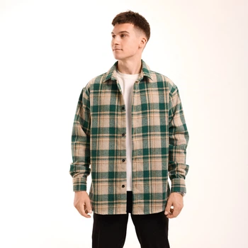 Рубашка Pobedov Tartan Зеленый S SRru3 163Sgr
