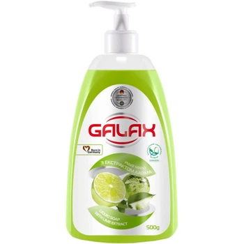 Жидкое мыло Galax С экстрактом лайма 500 г (4823128000853)