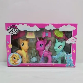 Набір мy happy horse поні в коробці з аксесуарами