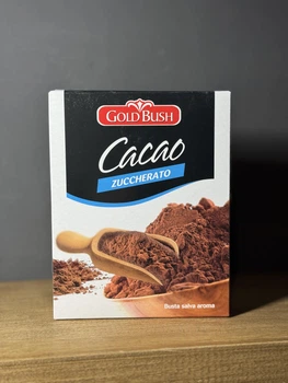 Какао Gold Bush zuccherato 125 г — натуральне какао (Італія) від