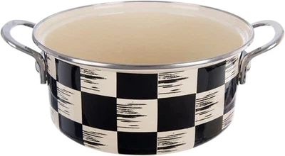 Каструля емальована Orion Szachownica 2.2 л (8592381207007)