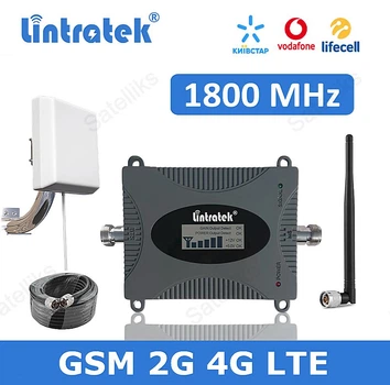 Lintratek KW16L-DCS 1800 МГц Репитер Усилитель сигнала мобильной сотовой связи GSM 2G и 4G LTE интернета [0502]