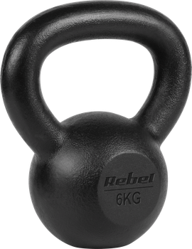 Гиря бітумна Rebel Active RBA-2323-06 6 кг (5901890111591)