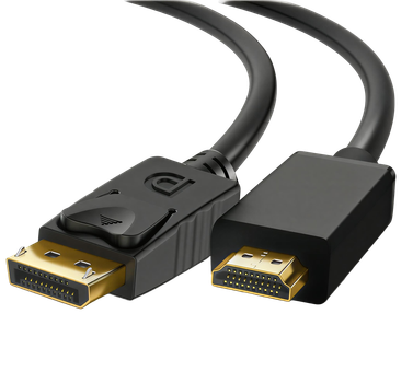 Кабель DisplayPort - HDMI 4K 30Гц 1.8м 78357