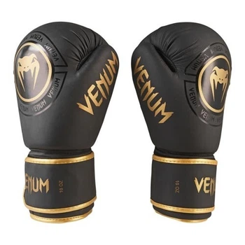 Боксерские перчатки 12 oz черные VM8825-12BL