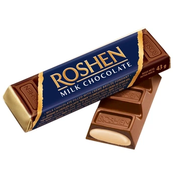 Батончик Roshen Dark chocolate