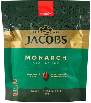Кава розчинна Jacobs Monarch 30г м'яка пачка