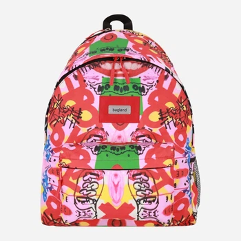 Рюкзак женский 24 л водонепроницаемый Bagland Stylish L Сублімація 1344 00518694 Разноцветный (1119020718)