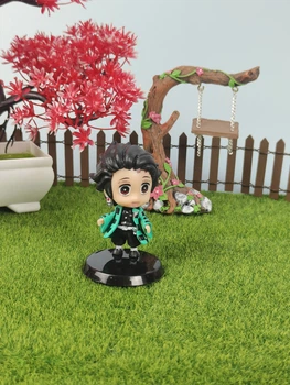 Чібі фігурки 10 см – персонажі з аніме "Demon Slayer: Kimetsu no Yaiba" | Клинок, який знищує демонів Танджіро Камадо