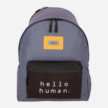 Рюкзак 24 л водонепроницаемый Bagland Stylish L 1434 0051869 Серый (1119120721)