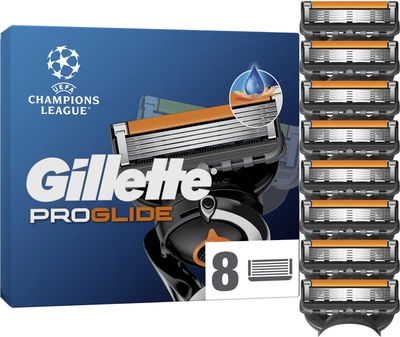 Змінні картриджі для гоління (леза) чоловічі Gillette Fusion5 ProGlide 8 шт (8700216066587)