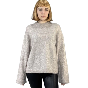 Жіночий джемпер H&M 720796-2 XS(160/80) бежевий (2000005022029)