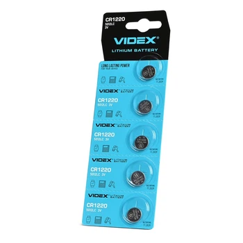 Батарейка литиевая Videx CR1220