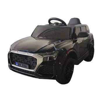 Детский полноприводный электромобиль модели Audi RSQ8 Black / Черный