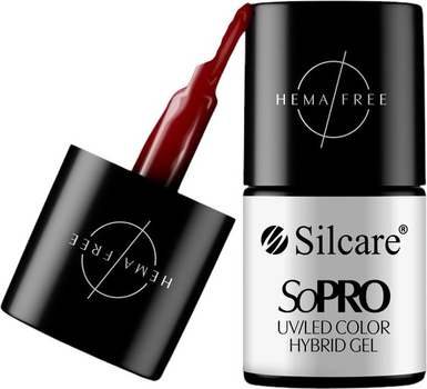 Lakier hybrydowy Silcare SoPro 15 Crimson Note 7 g (5902560552478)