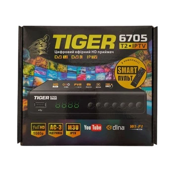 Тюнер T2 TIGER IPTV 6705