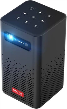 Проектор мультимедийный BYINTEK P20 3D Android 9 батарея 7800 мАч для смартфона и IPhone карманный проектор
