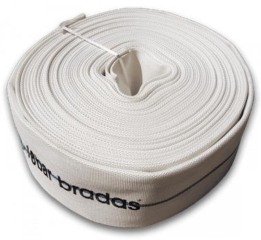 Шланг плоский пожарный Bradas Lined Hose 1" 30м (WLH810030)