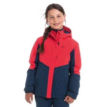 Куртка лижна утеплена для дівчат Schoeffel SKI JACKET BRANDNERTAL G 140 Hibiscus 2500 (10-30197)