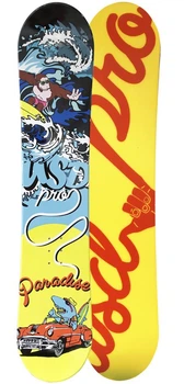 Сноуборд USD Pro PARADISE 130 Yellow (USB17J1P)