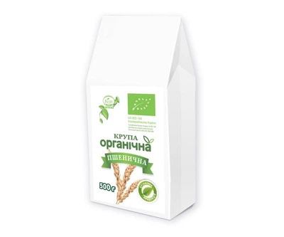 Крупа пшеничная органическая TM Козуб продукт органика 500 g