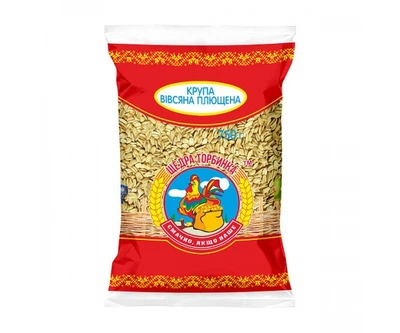 Крупа вівсяна плющена TM Щедра торбинка 750 g