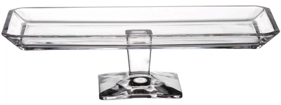 Patera Pasabahce Grace na nóżce Przezroczysta 30 x 14 x 8 cm (8693357345522)