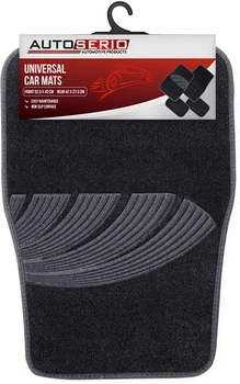 Комплект текстильних автомобільних килимків Autoserio 4 шт. (THM-28272/1)