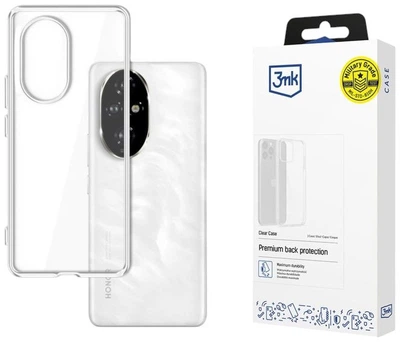 Etui plecki 3MK Clear Case do Honor 200 Clear (5903108581936)