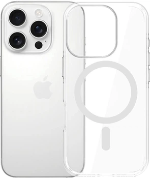 Etui plecki 3MK EverClear MagCase do Apple iPhone 16 Pro Clear (5903108657211)