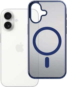 Etui plecki 3MK Frosty MagCase do Apple iPhone 17 Blue (5903108664431)