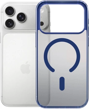 Etui plecki 3MK Frosty MagCase do Apple iPhone 17 Pro Blue (5903108664929)