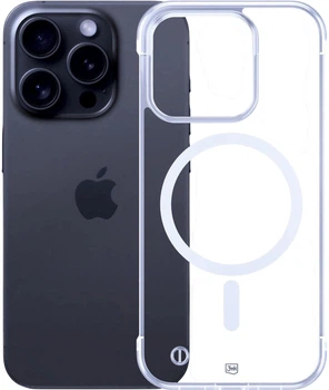 Etui plecki 3MK Just20g MagCase Clear do Apple iPhone 16 Pro Clear (5903108609739)