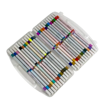 Набір маркерів акрилових 48 шт Acril-48 у кейсі 1-3 мм (RZN-23103695)