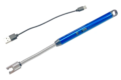 Запальничка імпульсна плазмова ARC BBQ 260мм USB гнучкий носик (ATF-9058)