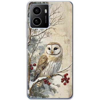 Силиконовый чехол BoxFace HMD Pulse Christmas Owl (61062-up2645)