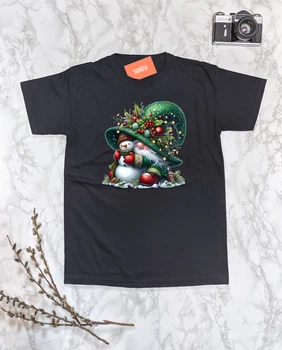 Футболка мужская "Снеговик" 2XL
