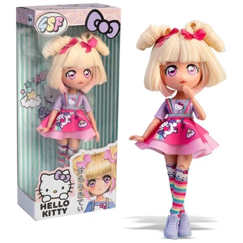 Лялька 4SF Manga Dolls комбинированные материалы 19 5 см розовый (700218)