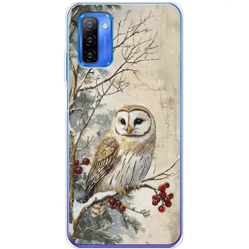 Силиконовый чехол BoxFace Ulefone Note 12 Christmas Owl (59791-up2645)