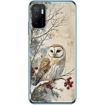 Силіконовий чохол BoxFace Xiaomi Poco M3 Pro Christmas Owl (42474-up2645)