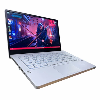 Ігровий ноутбук ASUS ROG Zephyrus G14 (GA401)/ 14" FullHD, IPS 120 Гц/ AMD Ryzen 9 4900HS (8 ядер/ 16 потоків)/ NVIDIA GeForce RTX 2060 (на 6 GB) with Max-Q/ 16 GB/ 512 GB NVME (Б/В) топ